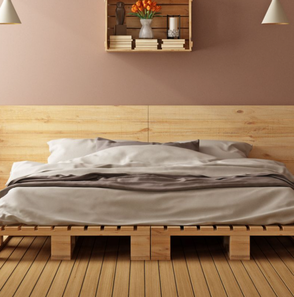 Pallet Kayu sebagai Papan Tidur